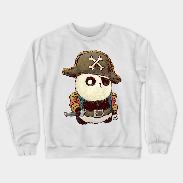 Panda Pirate Crewneck Sweatshirt by jesse.lonergan